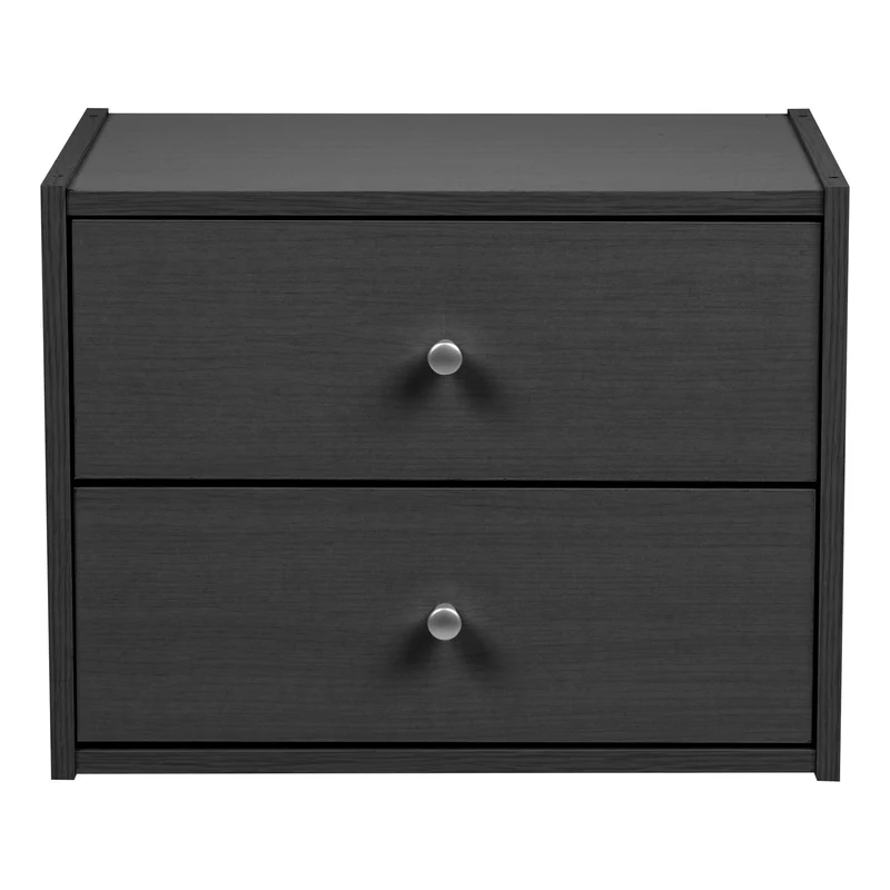 Modular Wood Stacking Box with Drawers