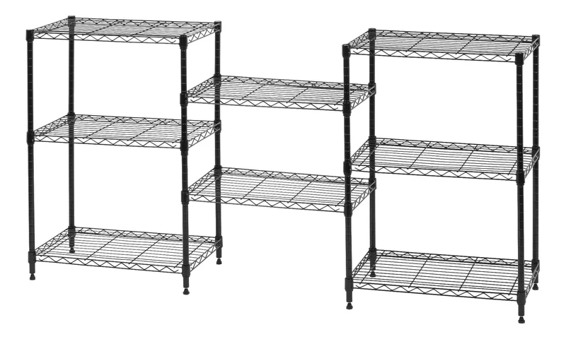 8-Shelf Metal Rack Unit