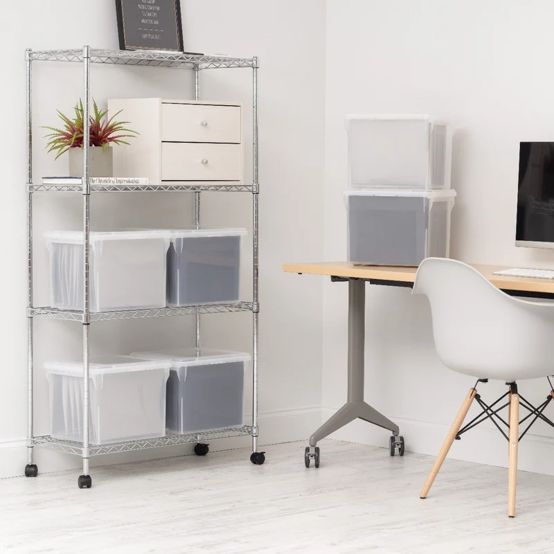 Letter Snap-Lid File Box