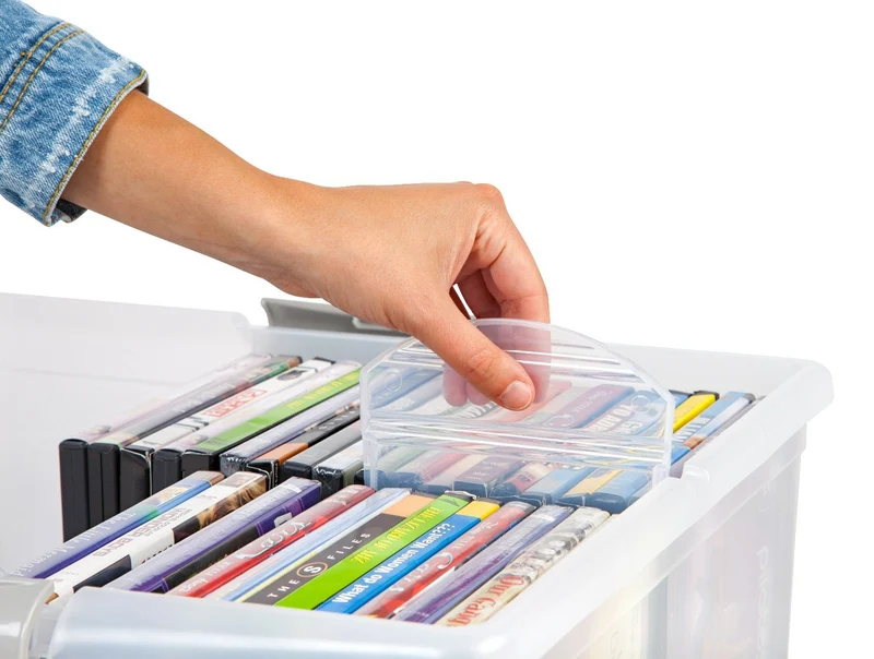 Dividers for Large Media Storage Box - 6 Piece