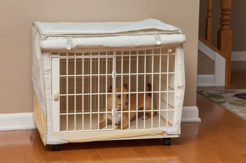 Animal Cage with Canvas Cover - Extra Small