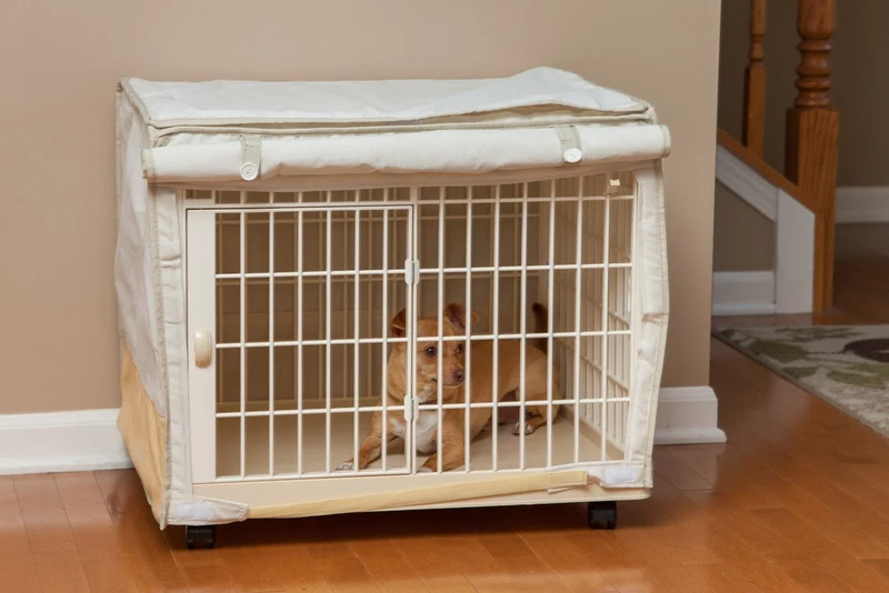 Animal Cage with Canvas Cover - Extra Small
