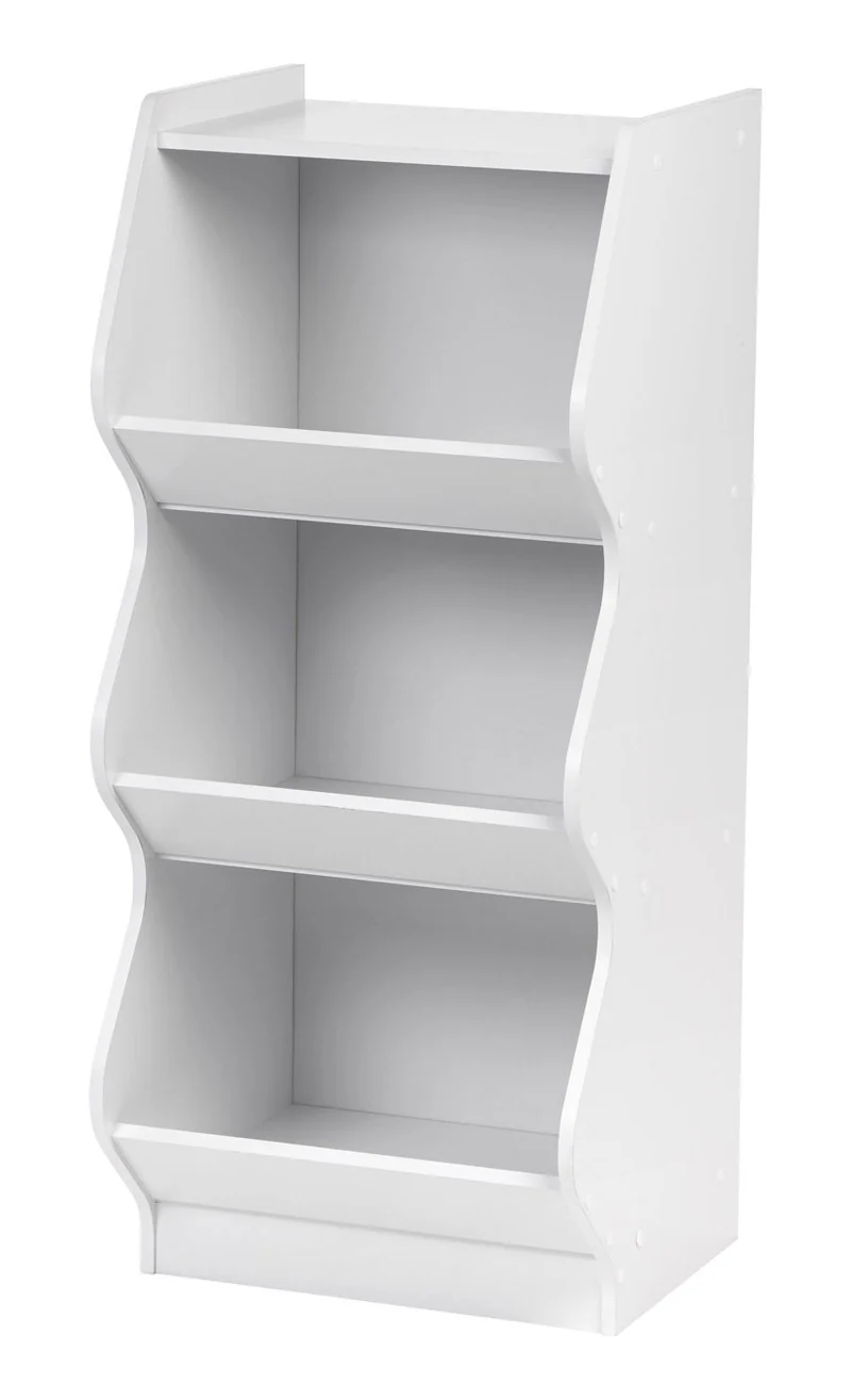 Curved Edge Storage Shelf - 3 Tier