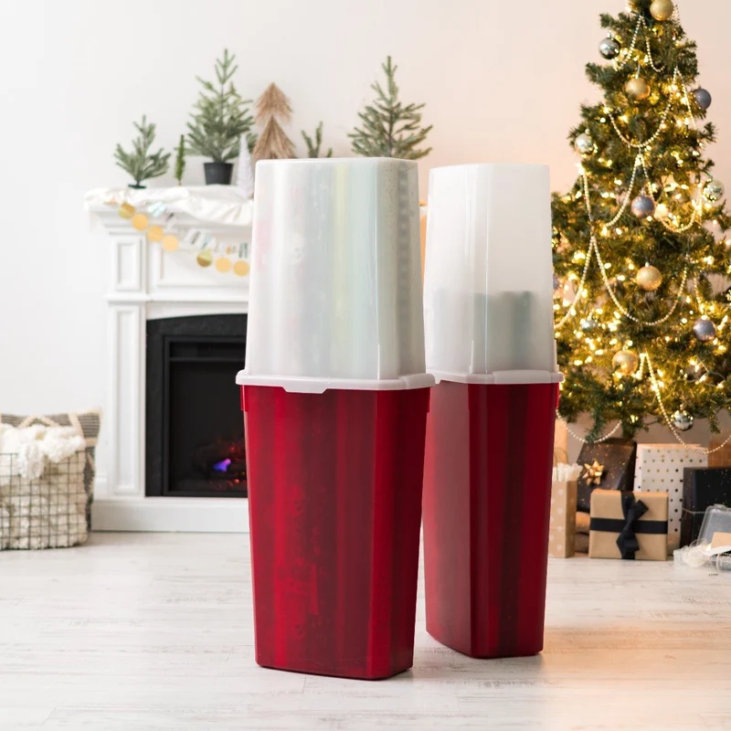 Holiday 40-inch Wrapping Paper Storage Box