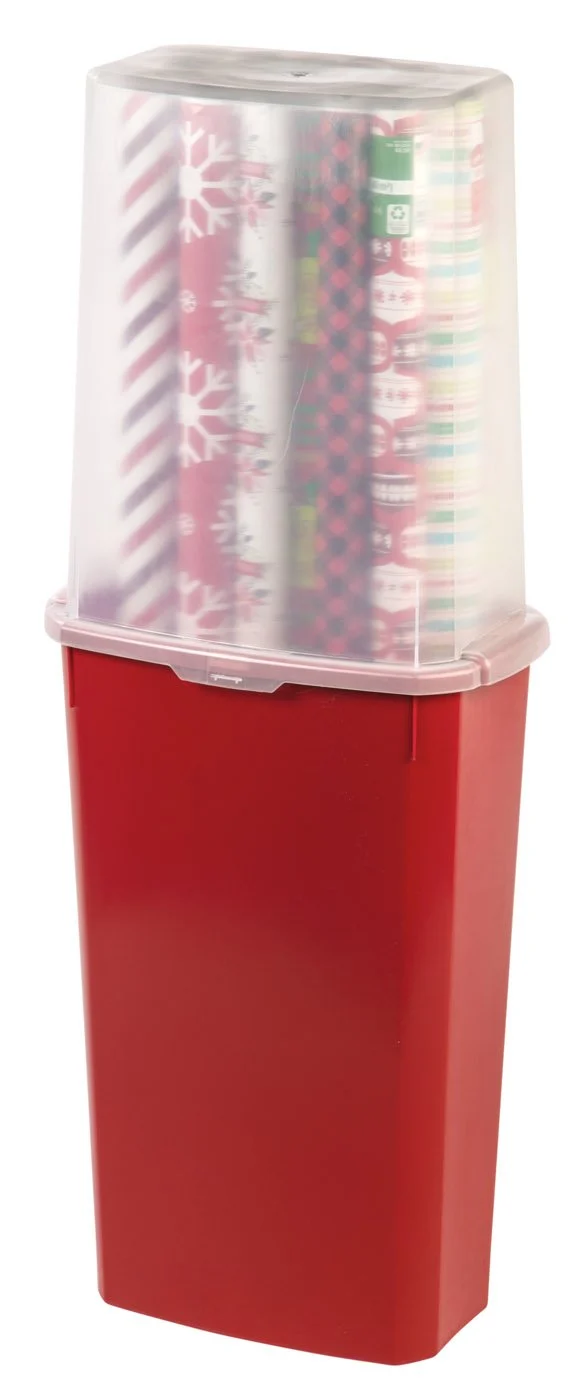Holiday 40-inch Wrapping Paper Storage Box