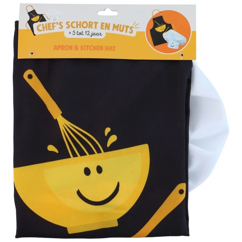 ENSEMBLE TABLIER ET TOQUE ENFANT
