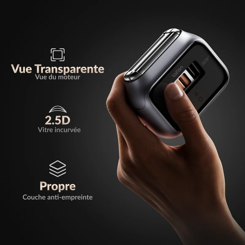 Laifen P3 Pro- Rasoir électrique à trois lames avec moteur linéaire