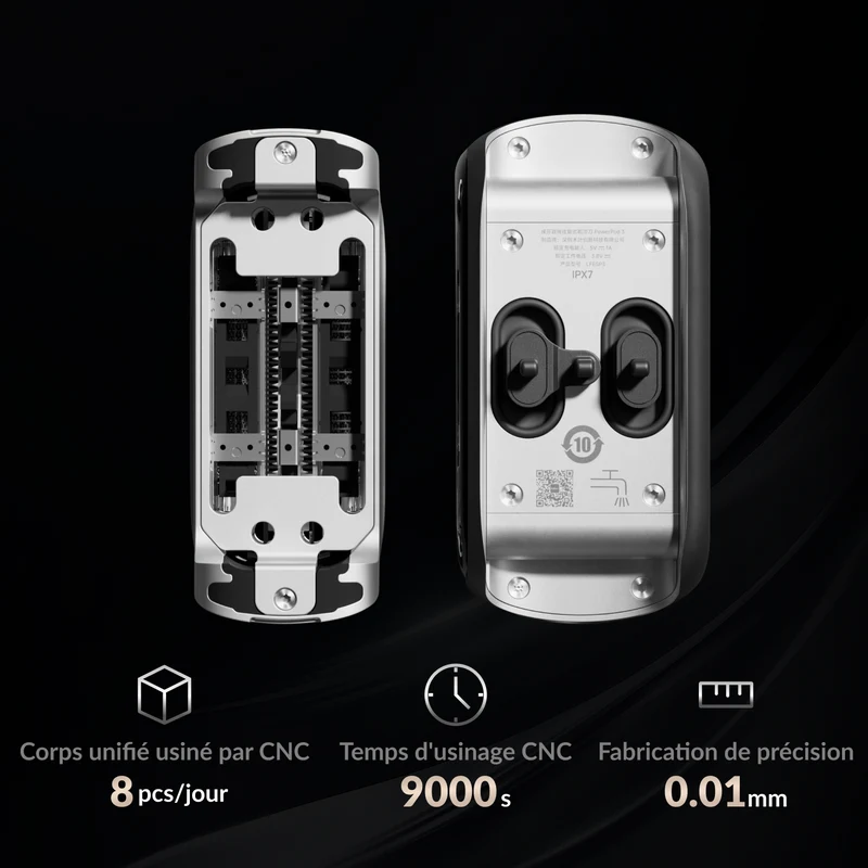 Laifen P3 Pro- Rasoir électrique à trois lames avec moteur linéaire