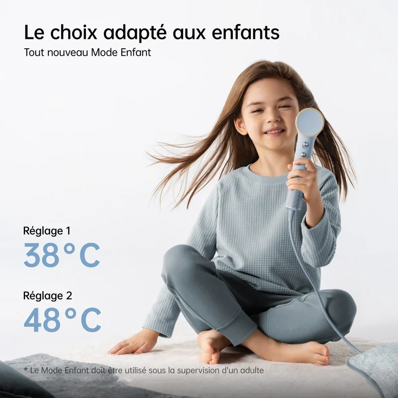 Laifen Mini · Sèche-cheveux à grande vitesse
