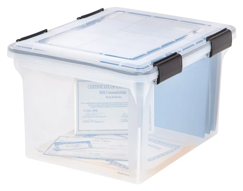 File Box (Letter Legal), WeatherPro™ - 32 QT - Gasket Box