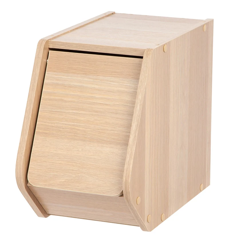 Modular Wood Stacking Box - Narrow