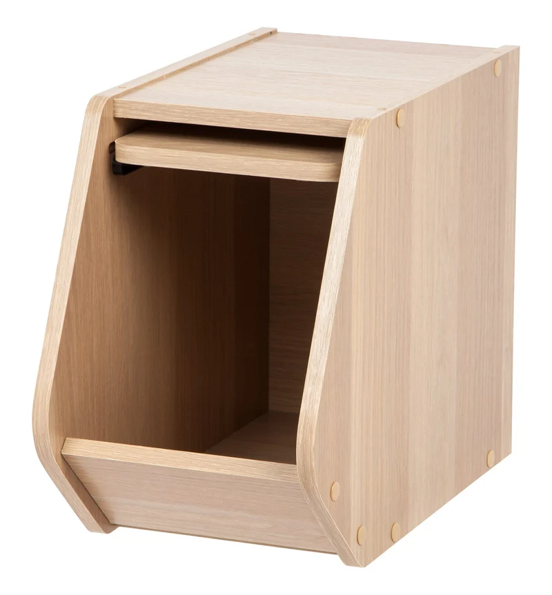 Modular Wood Stacking Box - Narrow