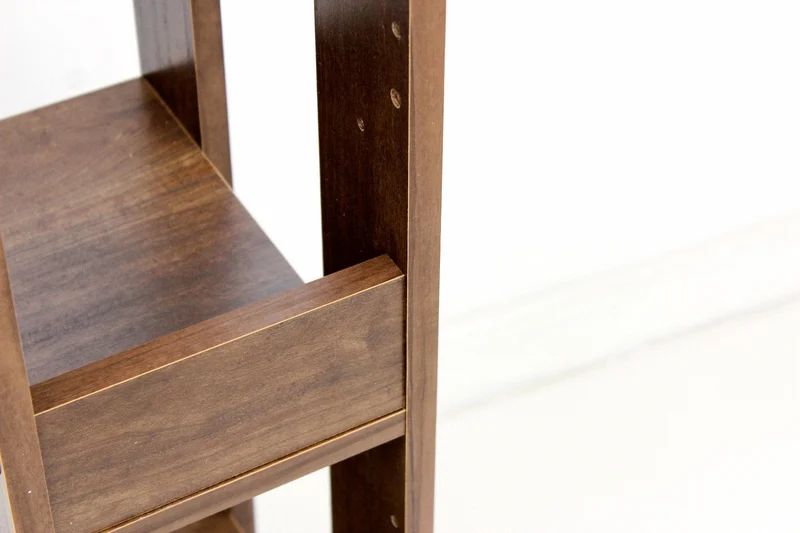Open Wood Rack Shelf - Small