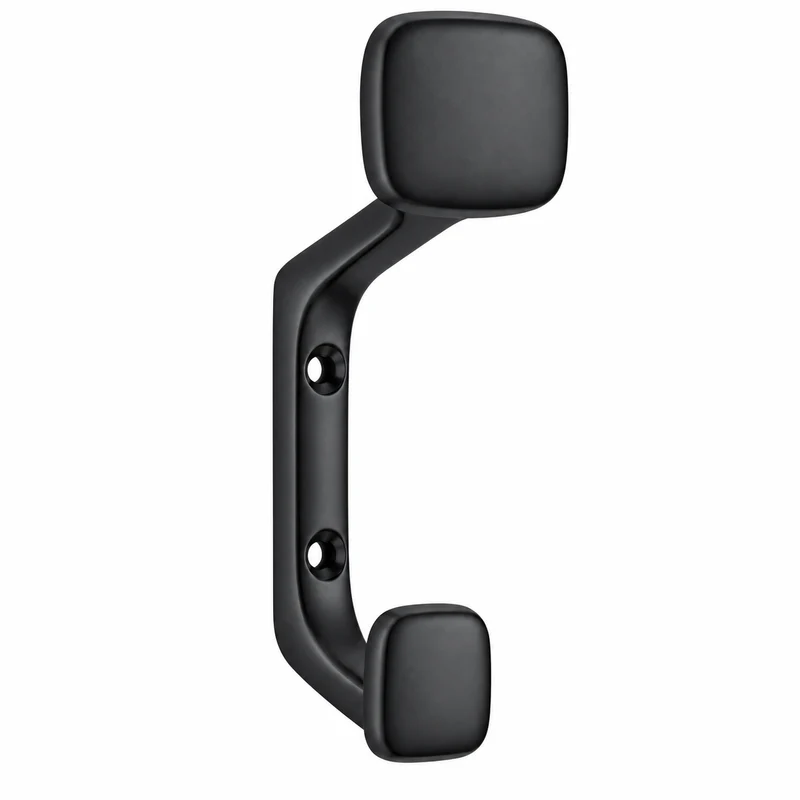 Porte-Manteau Mural 41107 Noir Mat