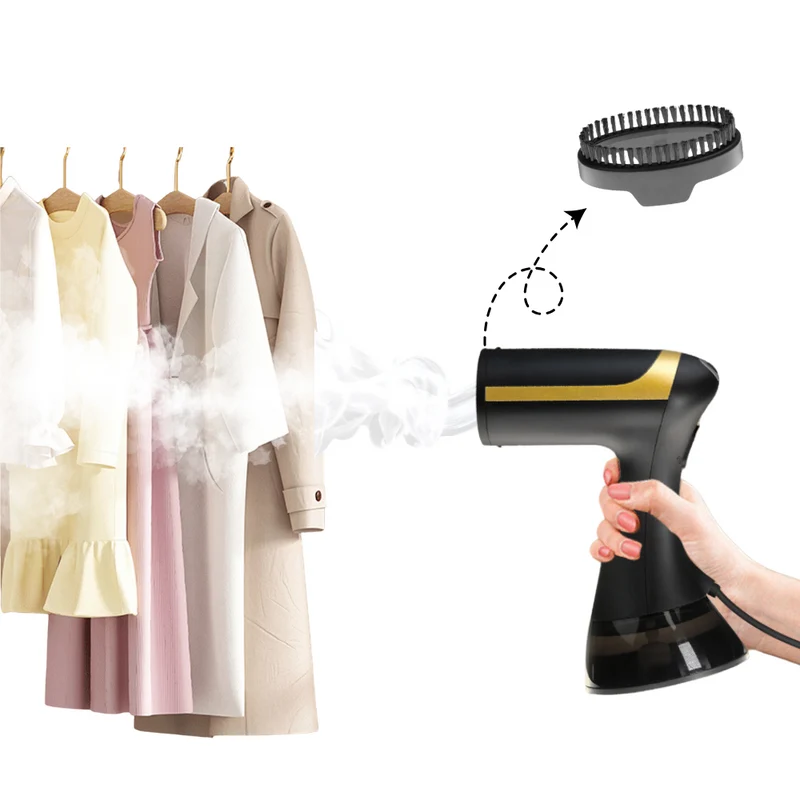 Premium Kledingstomer - Handstomer voor Kreukvrije Kleding - Compact, 1500W, 300ml Waterreservoir