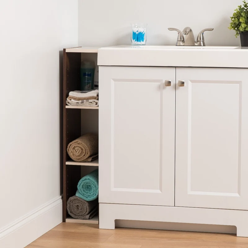 Space Saving with Adjustable Shelves - 8-inch x 35-inch