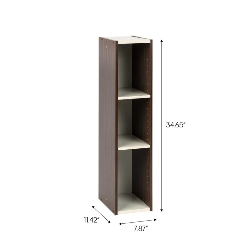 Space Saving with Adjustable Shelves - 8-inch x 35-inch