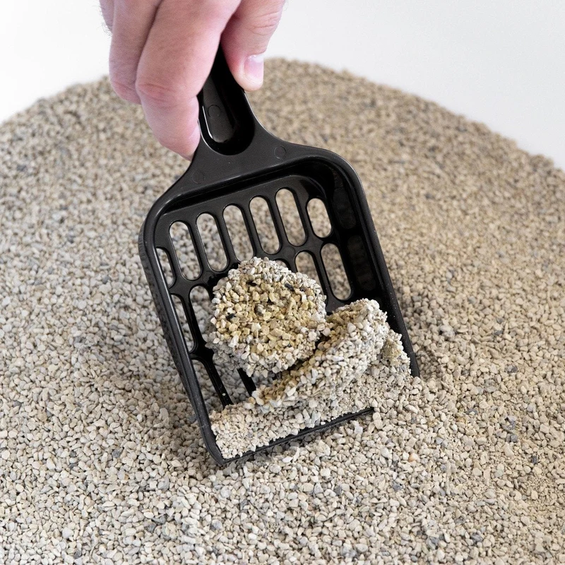 Open-Top Cat Litter Oval Pan