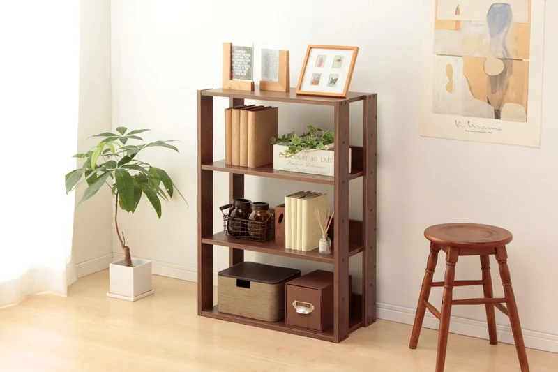 Open Wood Rack Shelf - Large