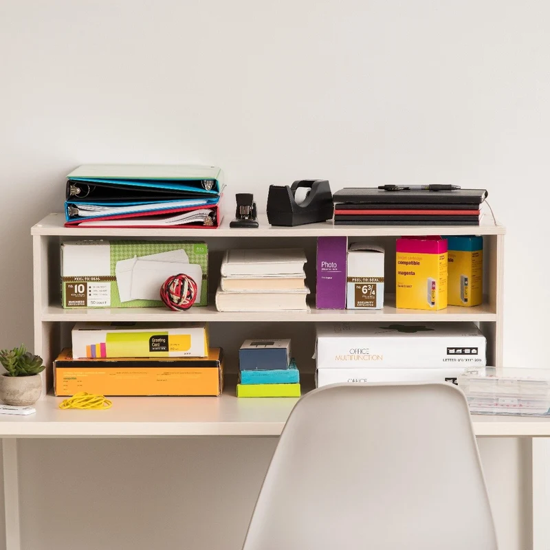 Multi-Purpose Organizer Shelf - 2 Tier - Large