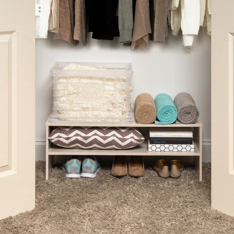 Multi-Purpose Organizer Shelf - 2 Tier - Large