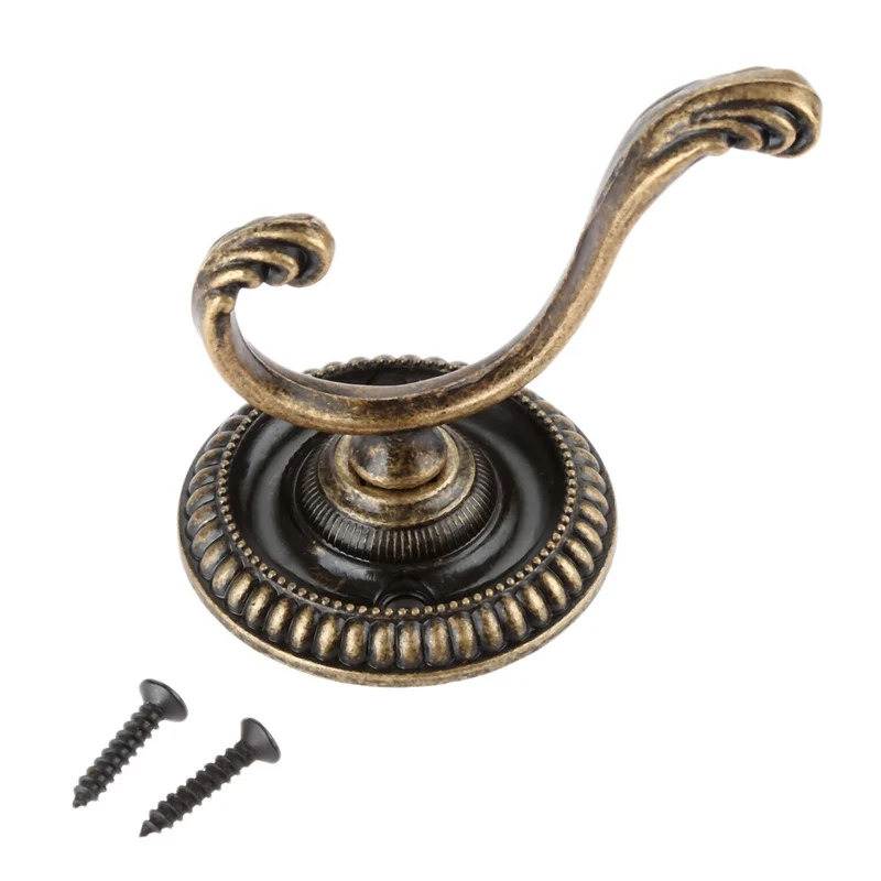 Crochet Porte Manteau Antique Bronze