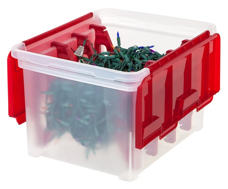 Holiday Light Wrap Storage Box