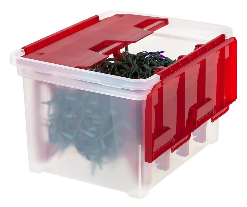 Holiday Light Wrap Storage Box