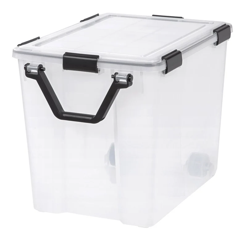 Storage Container WeatherPro™ with Handle and Wheels - 103QT - Gasket Box