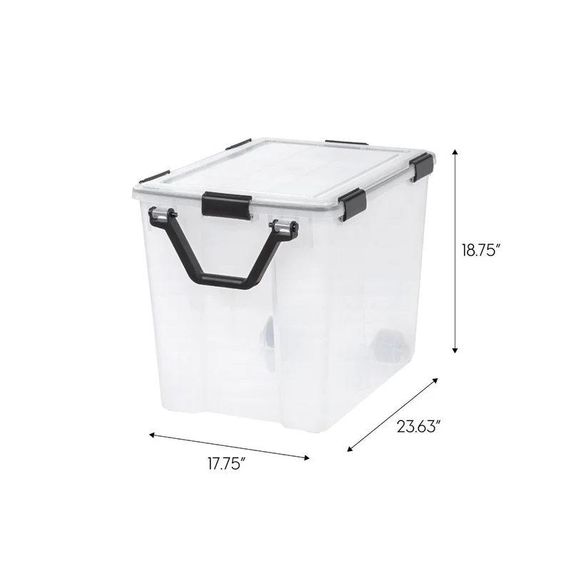 Storage Container WeatherPro™ with Handle and Wheels - 103QT - Gasket Box