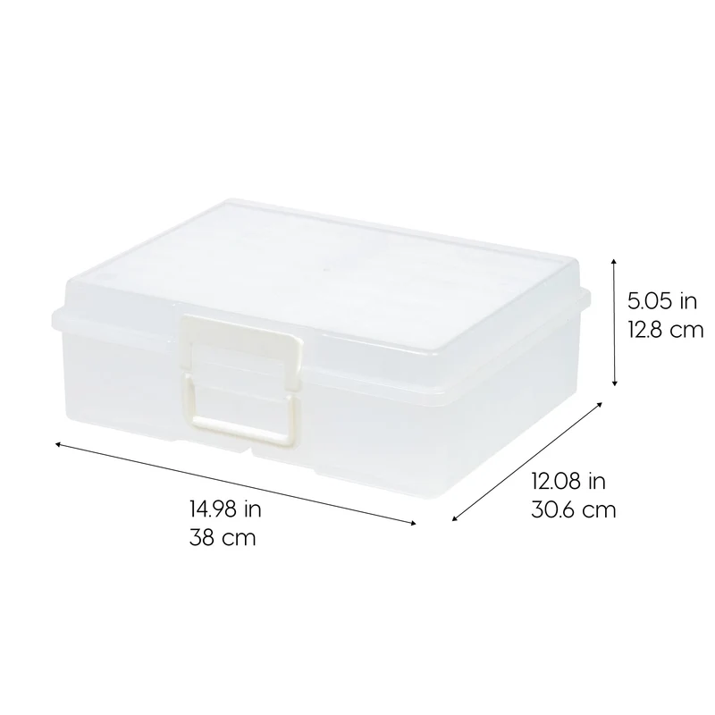 Photo Storage Craft Keeper Case - 4" x 6" 2 Pack