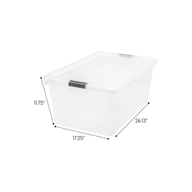 Buckle Down Storage Box - 68 QT 5 Pack