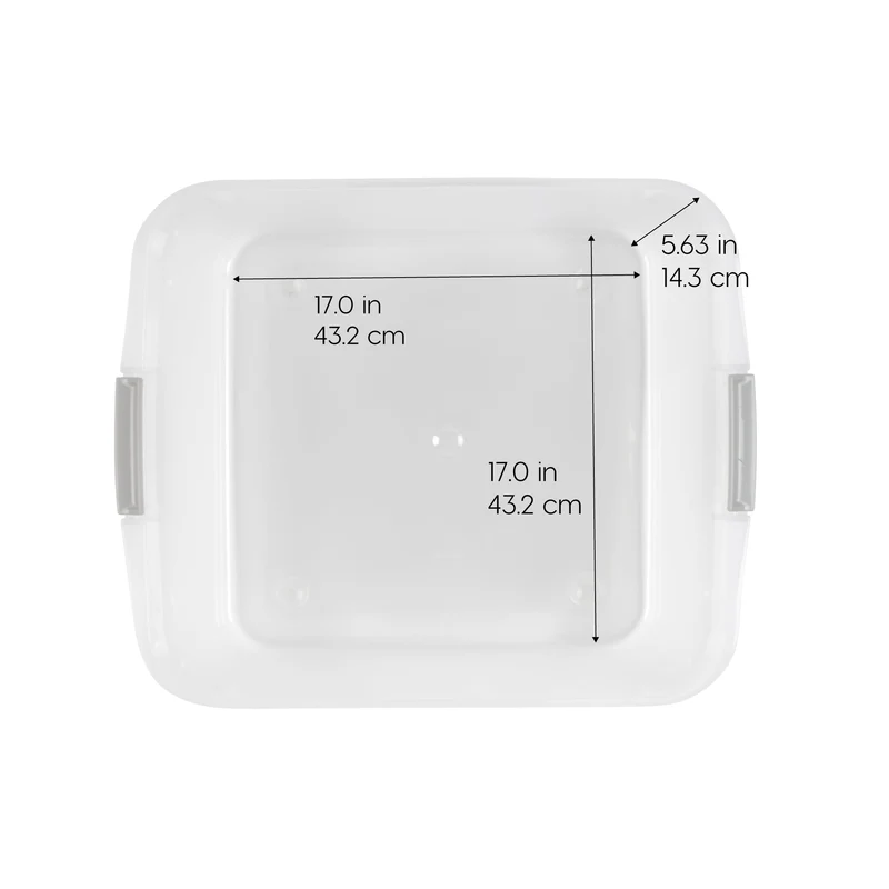 Under Bed Storage Bin 33Qt 3-Pack
