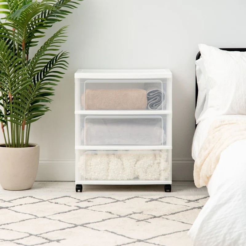 Wide Storage Chest - 3 Drawers