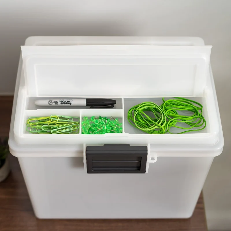 WeatherPro™ Storage Letter File Box - 19 QT