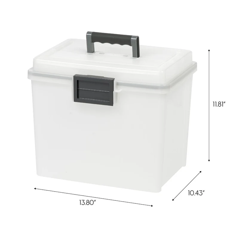 WeatherPro™ Storage Letter File Box - 19 QT