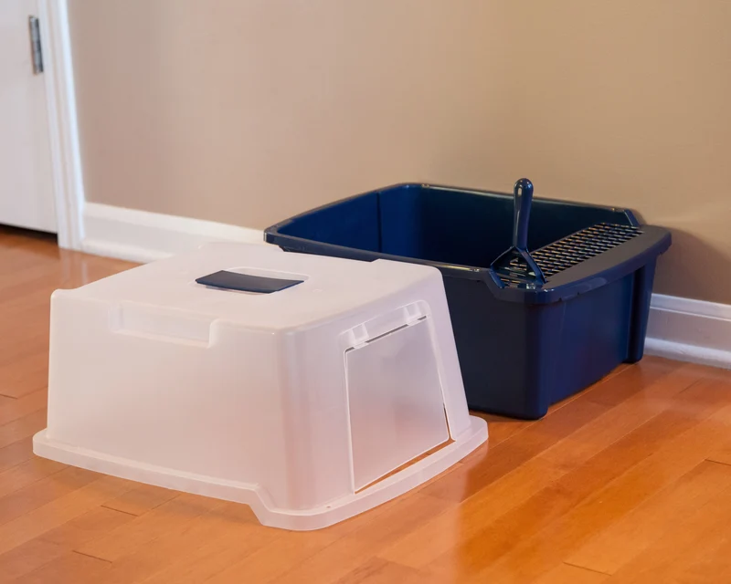 Hooded Cat Litter Box - Large
