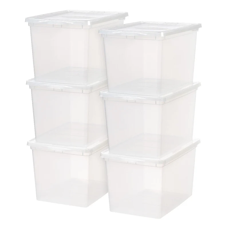 Clear Storage Box - 68 QT