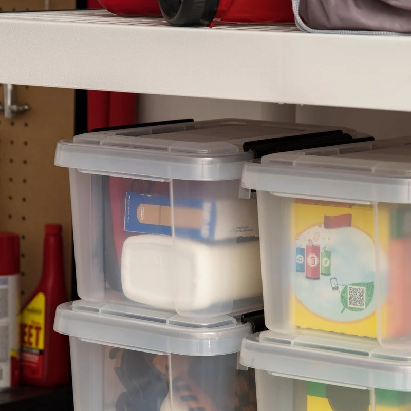 WeatherPro™ Storage Box - 6.5 QT - Clear