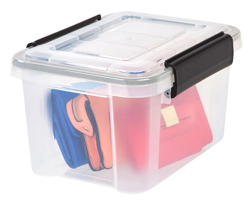 WeatherPro™ Storage Box - 6.5 QT - Clear