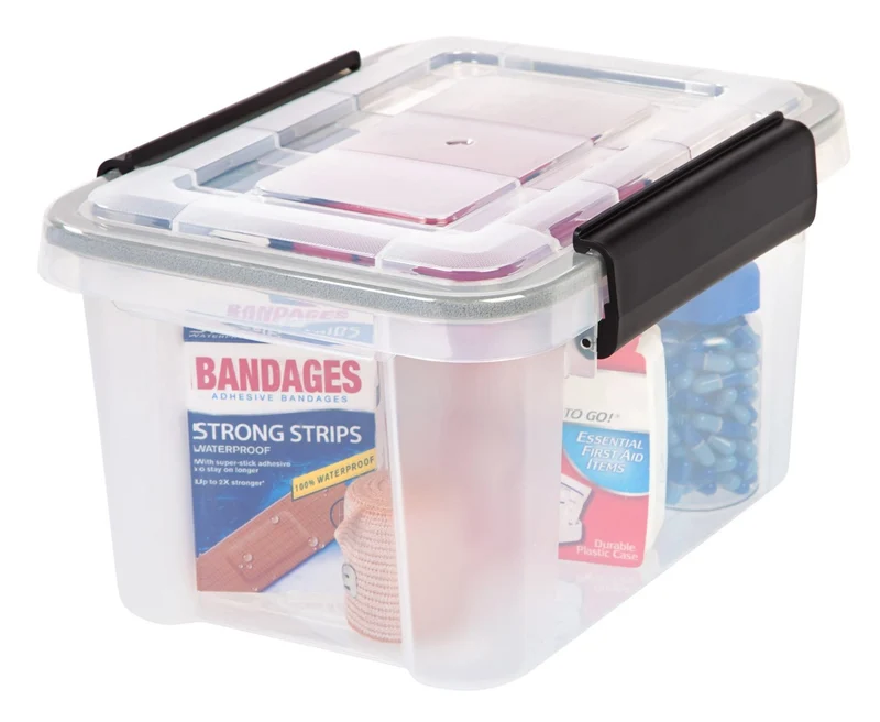 WeatherPro™ Storage Box - 6.5 QT - Clear