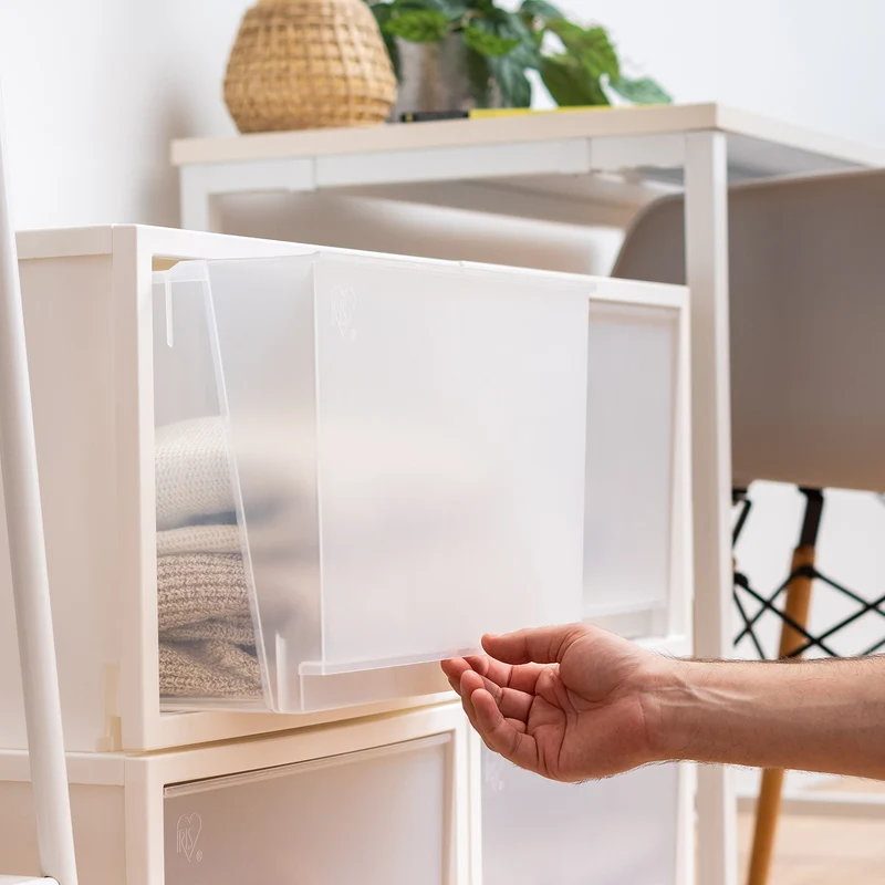 Deep Box Chest Drawer, 4 Pack