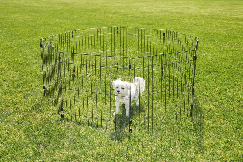 Wire Pet Playpen, Small Medium Dog