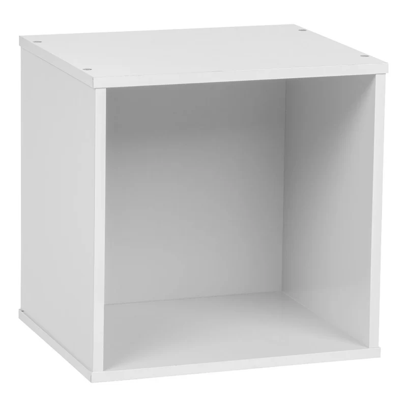 Wood Cube Box without Door