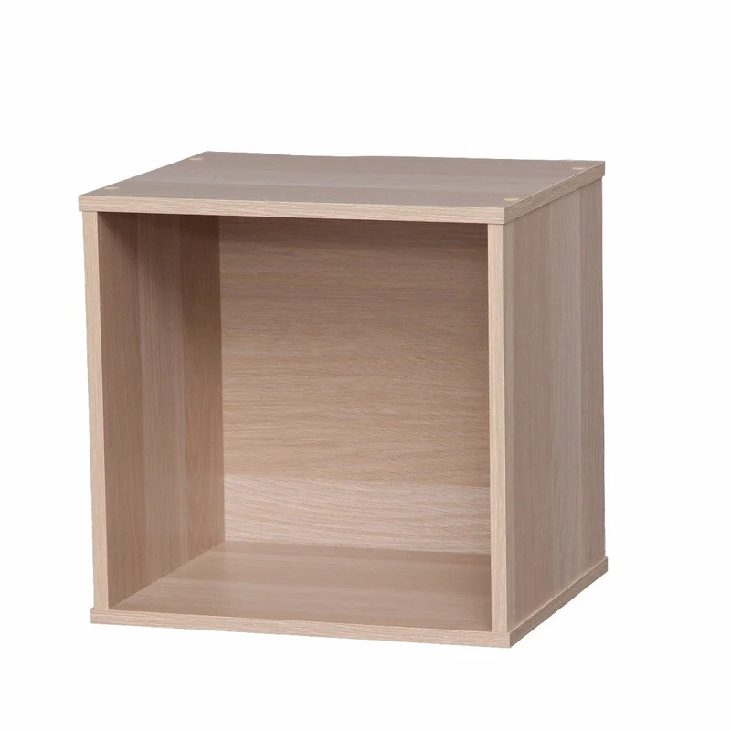 Wood Cube Box without Door