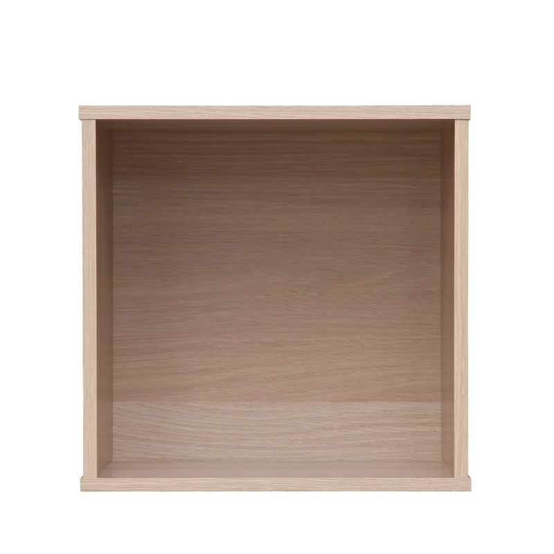 Wood Cube Box without Door
