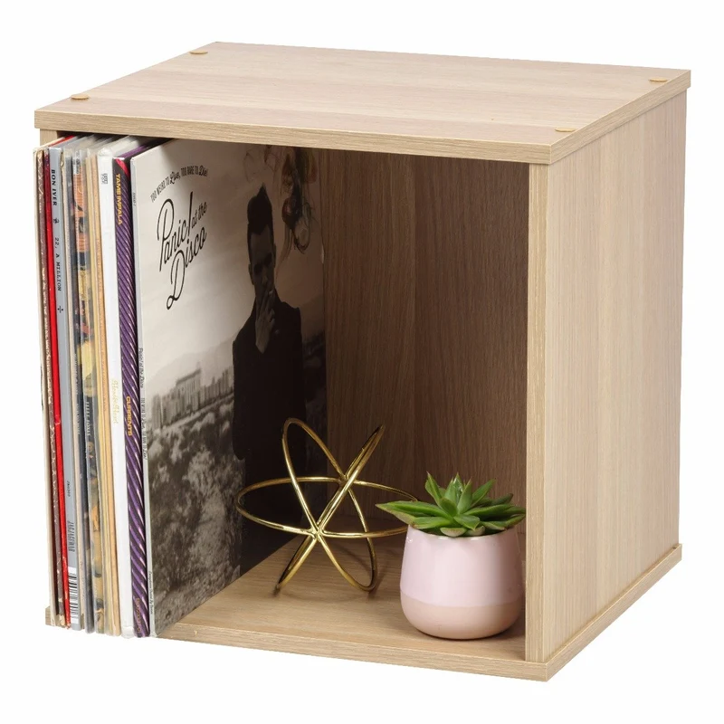 Wood Cube Box without Door