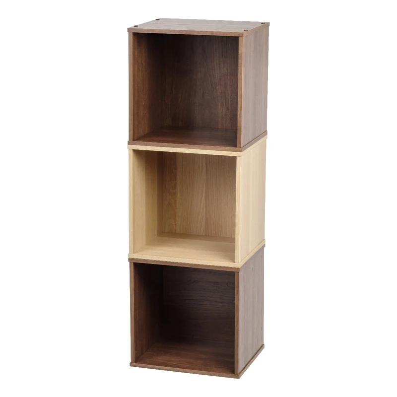 Wood Cube Box without Door