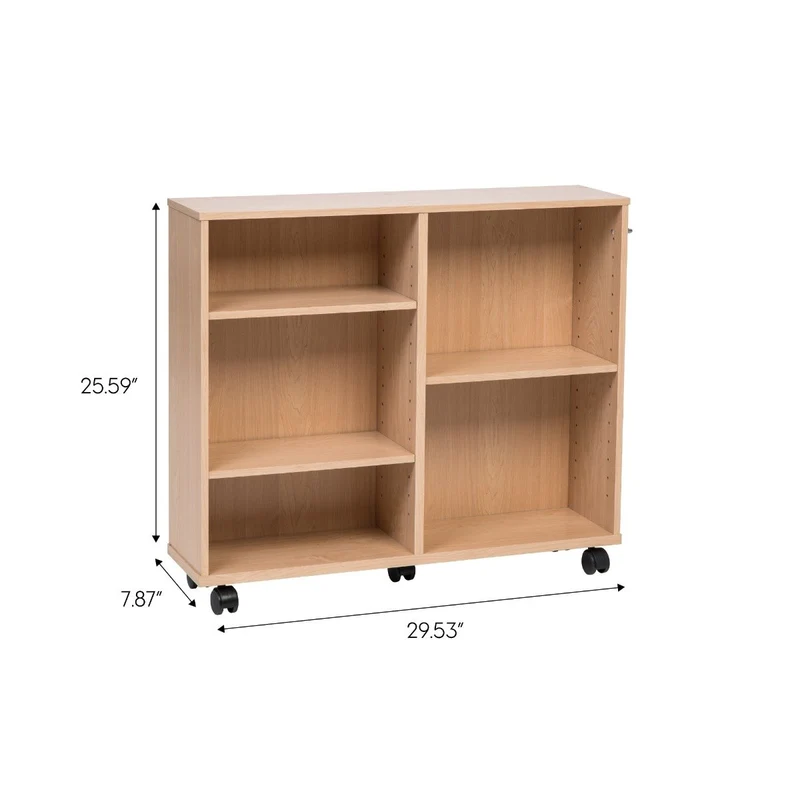 Wood Rolling Storage - Wide