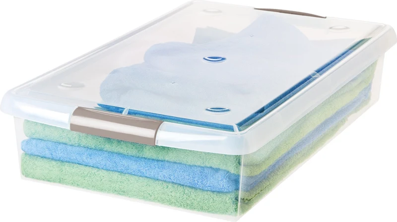Underbed Store and Slide Storage Box - 40 QT